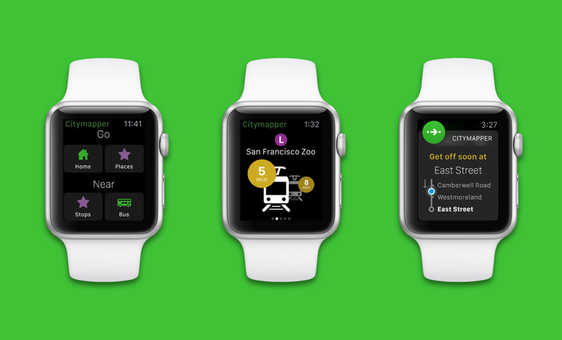 Citymapper Apple Watch