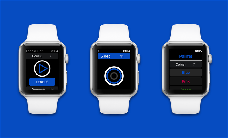 Fun Apple Watch Game “Loop & Dot”