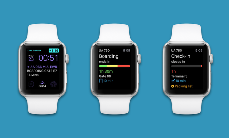 Flight Tracker and Airport Guide on Apple Watch