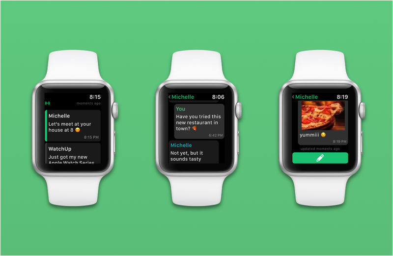 WhatsApp on your Apple Watch