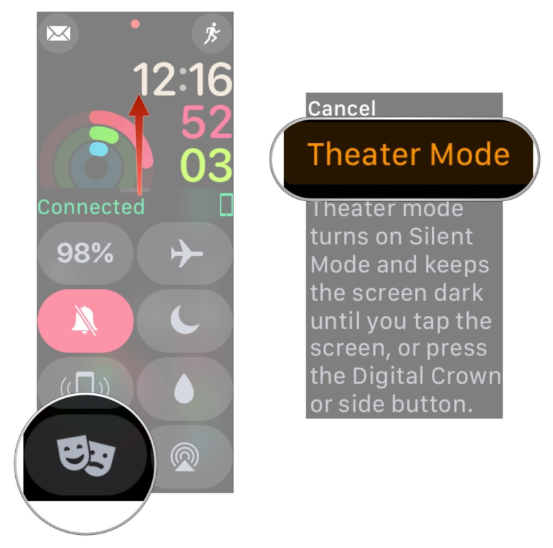 Apple Watch Theater Mode
