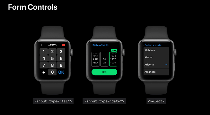 form watchOS 5