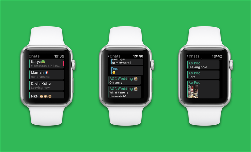 Get WhatsApp on your Apple Watch with IM+