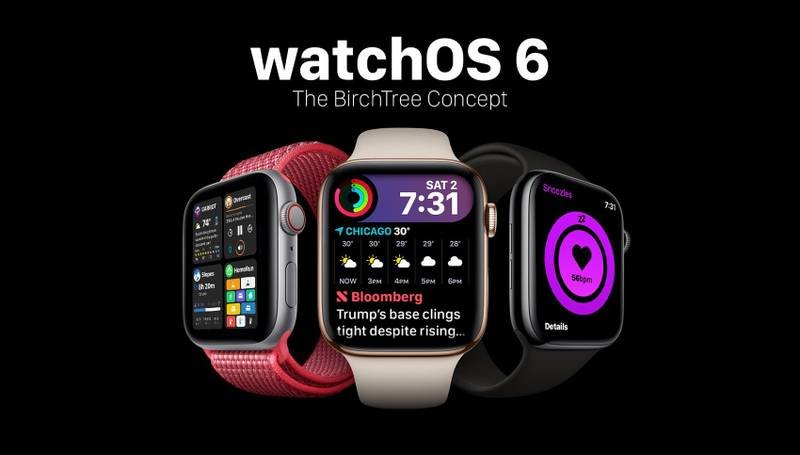 Exciting watchOS 6 concept by BirchTree