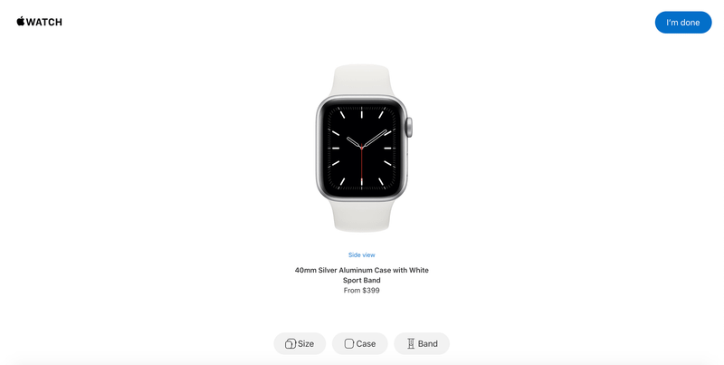 Apple Watch Studio Opening Screen