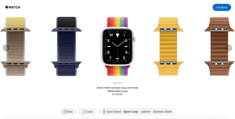 Apple Watch Studio Choose Band