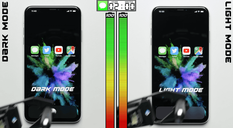 Dark Mode brings huge battery life upgrades test shows