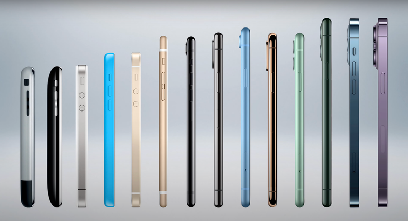 We compared the iPhone 14 lineup’s weight to every previous generation