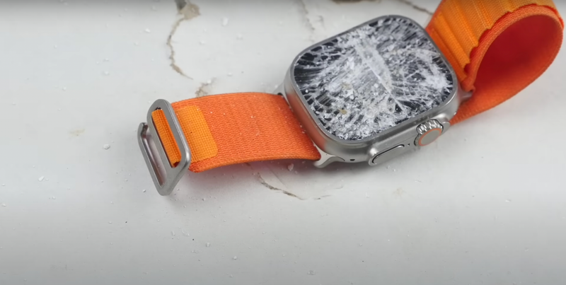 Apple Watch Ultra Drop Test