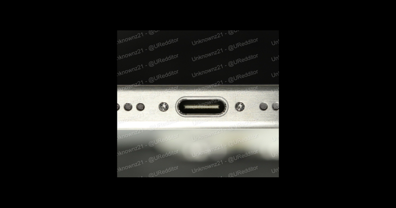 Titanium iPhone 15 Pro with USB-C?