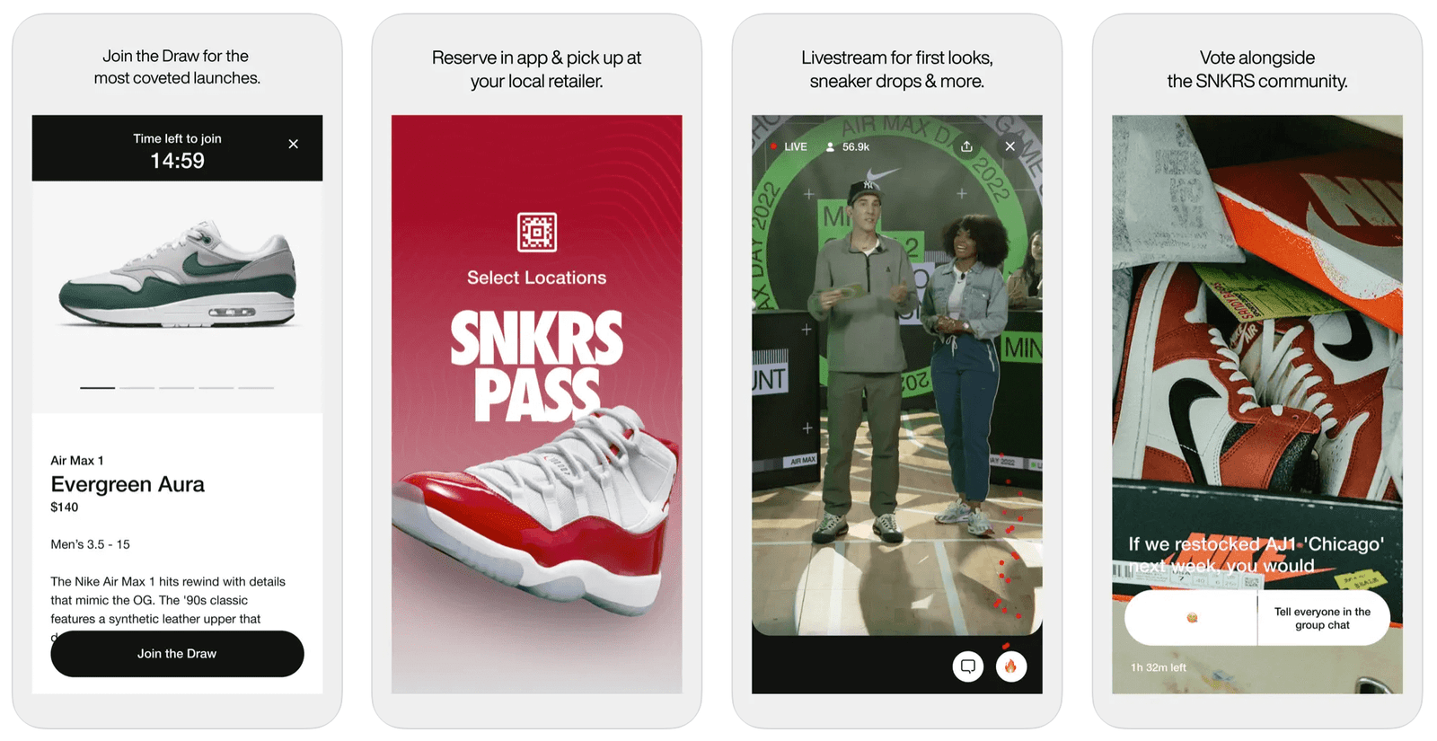 how to buy sneakers on snkrs app