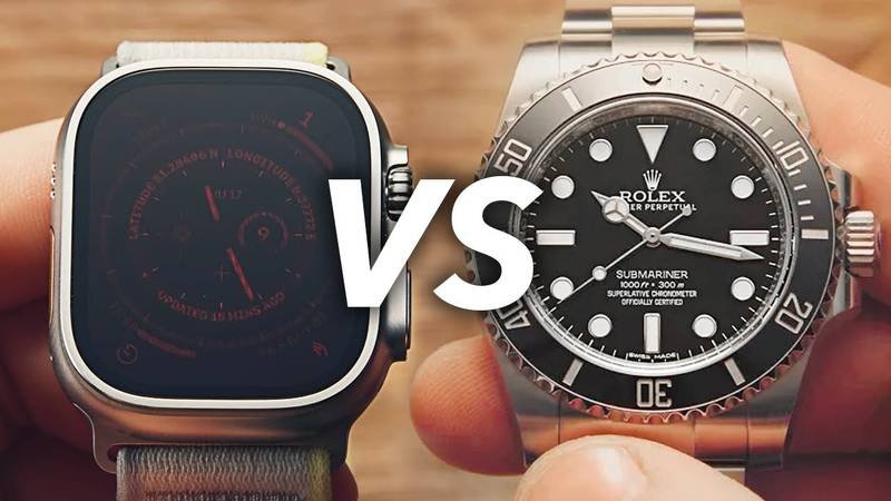 Apple Watch vs. Rolex