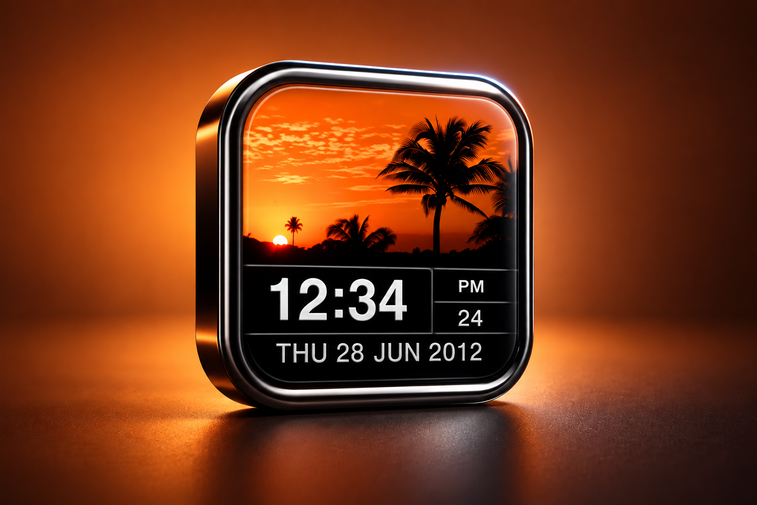 PhotoFrame: the early iPhone as a desk display