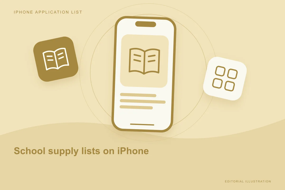 School supply lists on iPhone: buy what the classroom actually needs