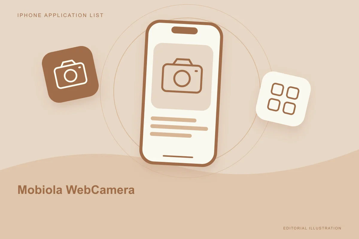 Mobiola WebCamera: an early way to turn an iPhone into a computer camera
