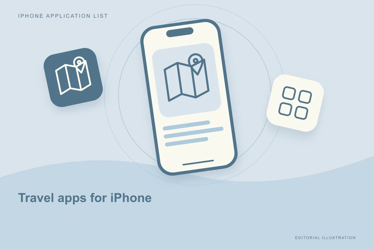 Travel apps for iPhone: prepare the trip before losing a connection