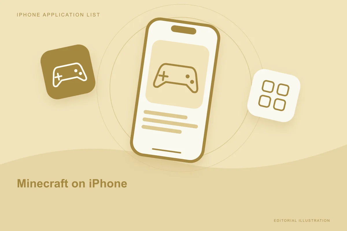 Minecraft on iPhone: choose a first project before entering the world