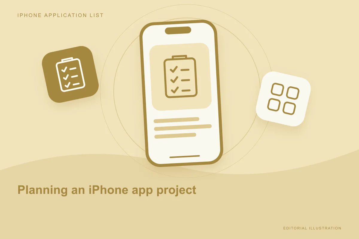 Planning an iPhone app project: what should a development proposal make clear?