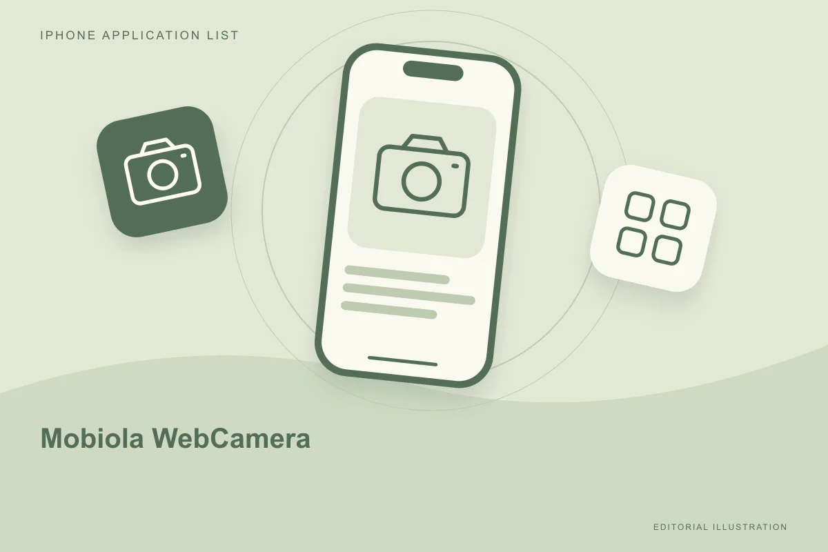 Mobiola WebCamera: the early iPhone-as-webcam idea
