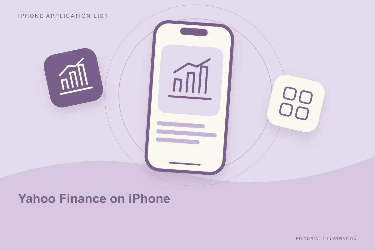 Yahoo Finance on iPhone: build a watchlist with readable context
