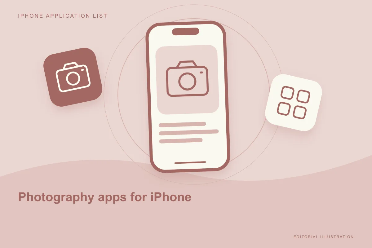 Photography apps for iPhone: follow the image from capture to export
