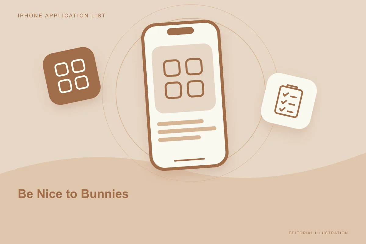 Be Nice to Bunnies: checking cruelty-free products on iPhone