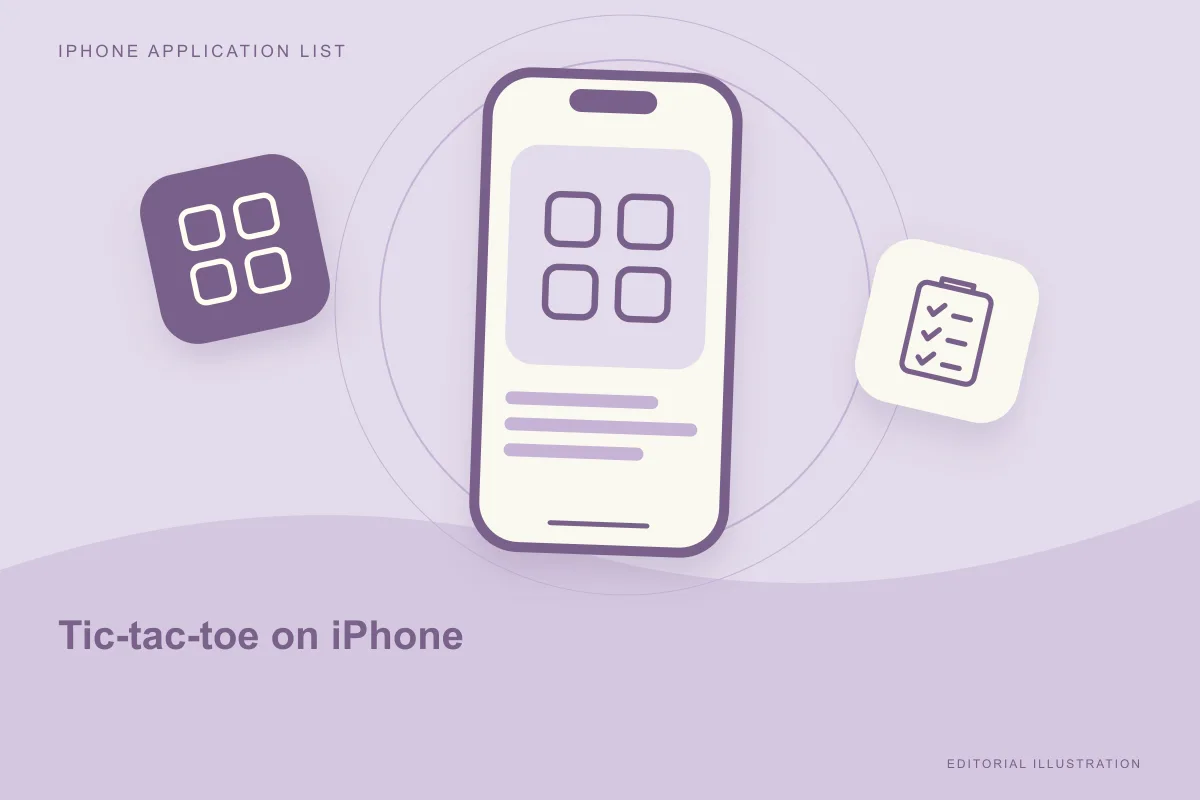 Tic-tac-toe on iPhone: learning to see the next move