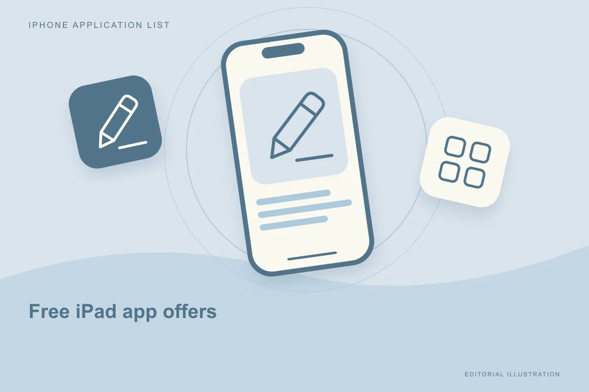 Free iPad app offers: check the edition and project access