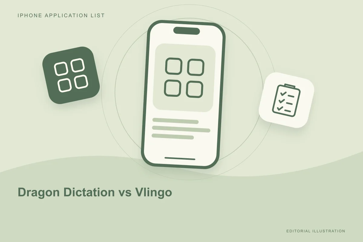 Dragon Dictation vs Vlingo: what a useful voice-input comparison should test