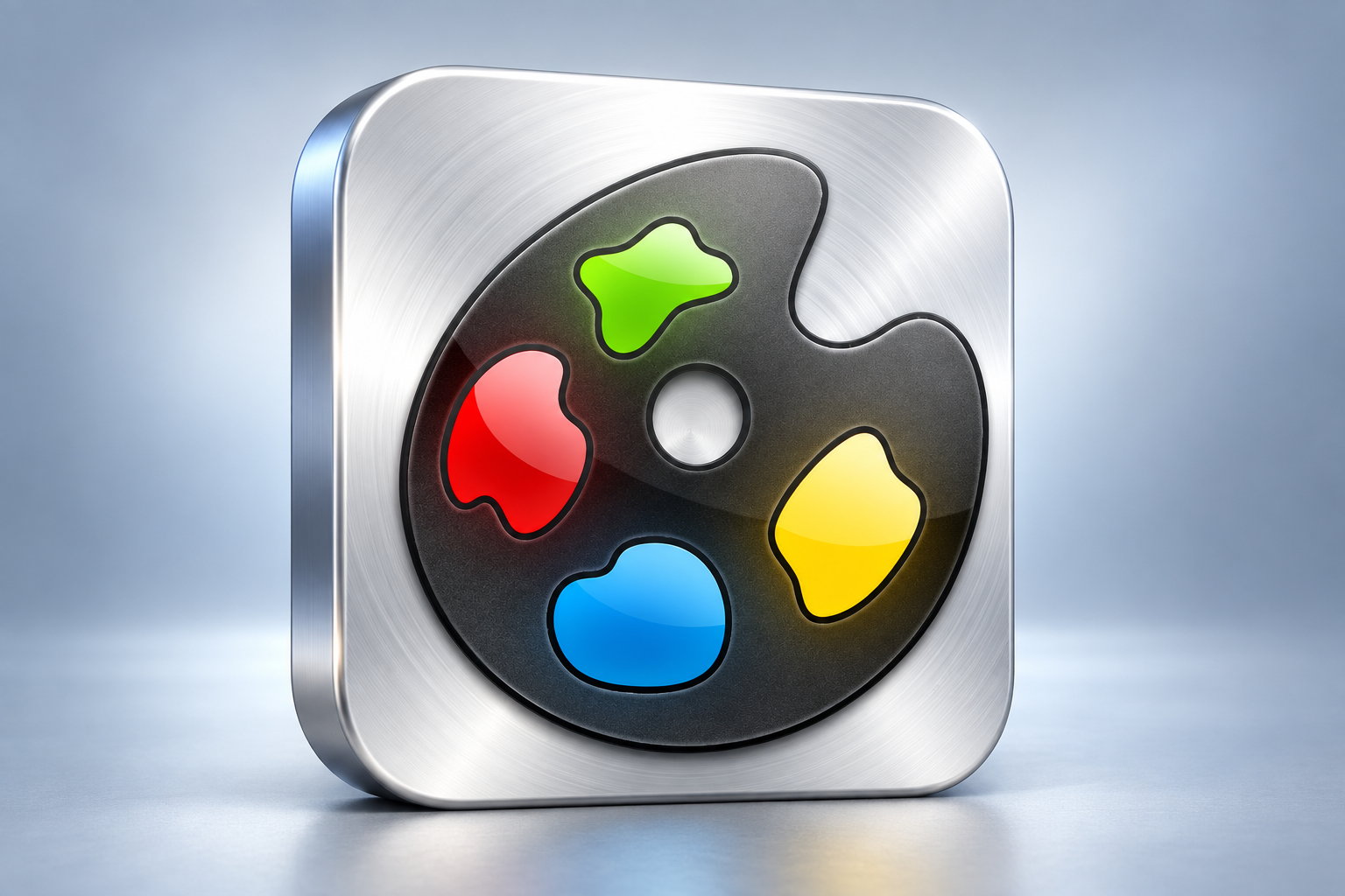Editorial 3D illustration of the ArtStudio for iPad -Paint&Draw app icon on a colored background; not an app screenshot.