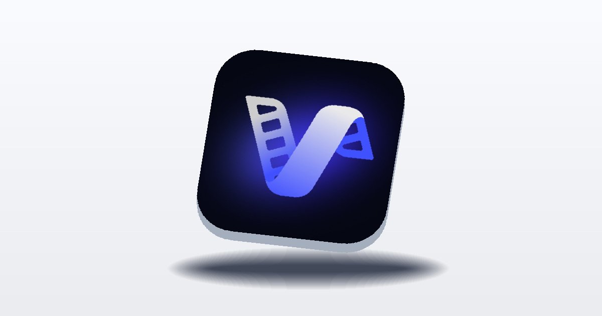 VibeShort: AI Short Dramas app icon rendered as a three-dimensional tile