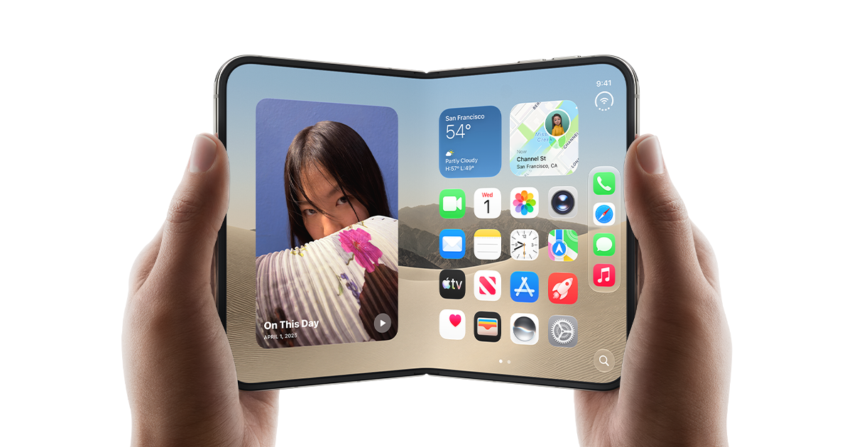 Apple iPhone Duo shown on its official product page