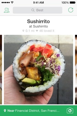 Foodspotting for iPhone: discovering dishes through photos