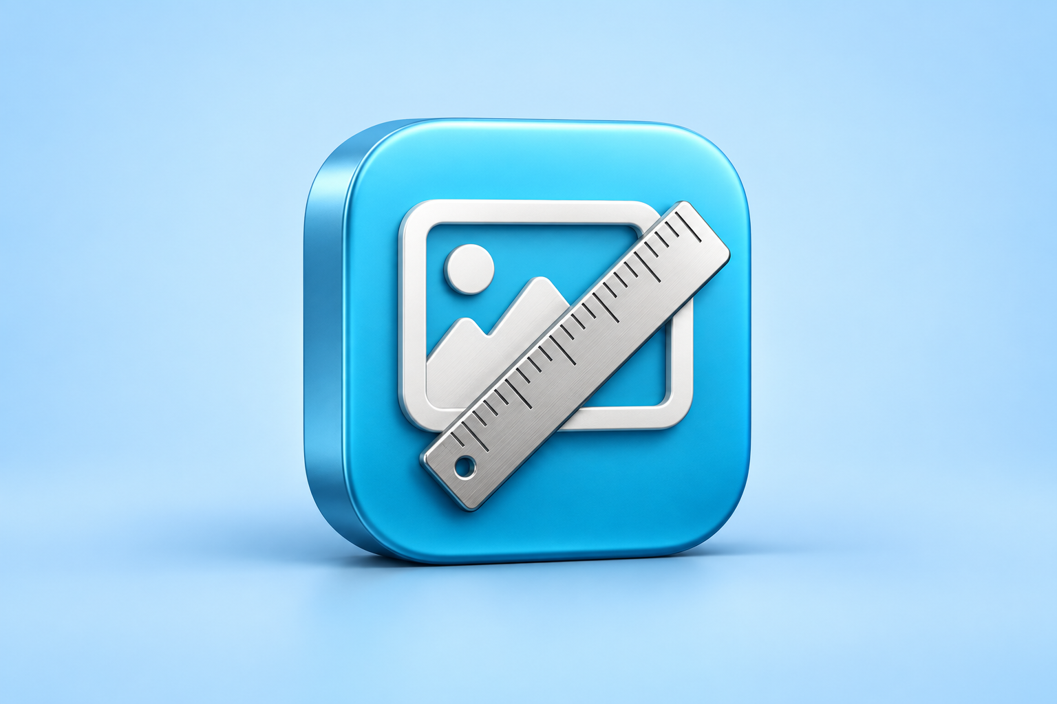 RulerPhone: measuring a photograph with a known reference