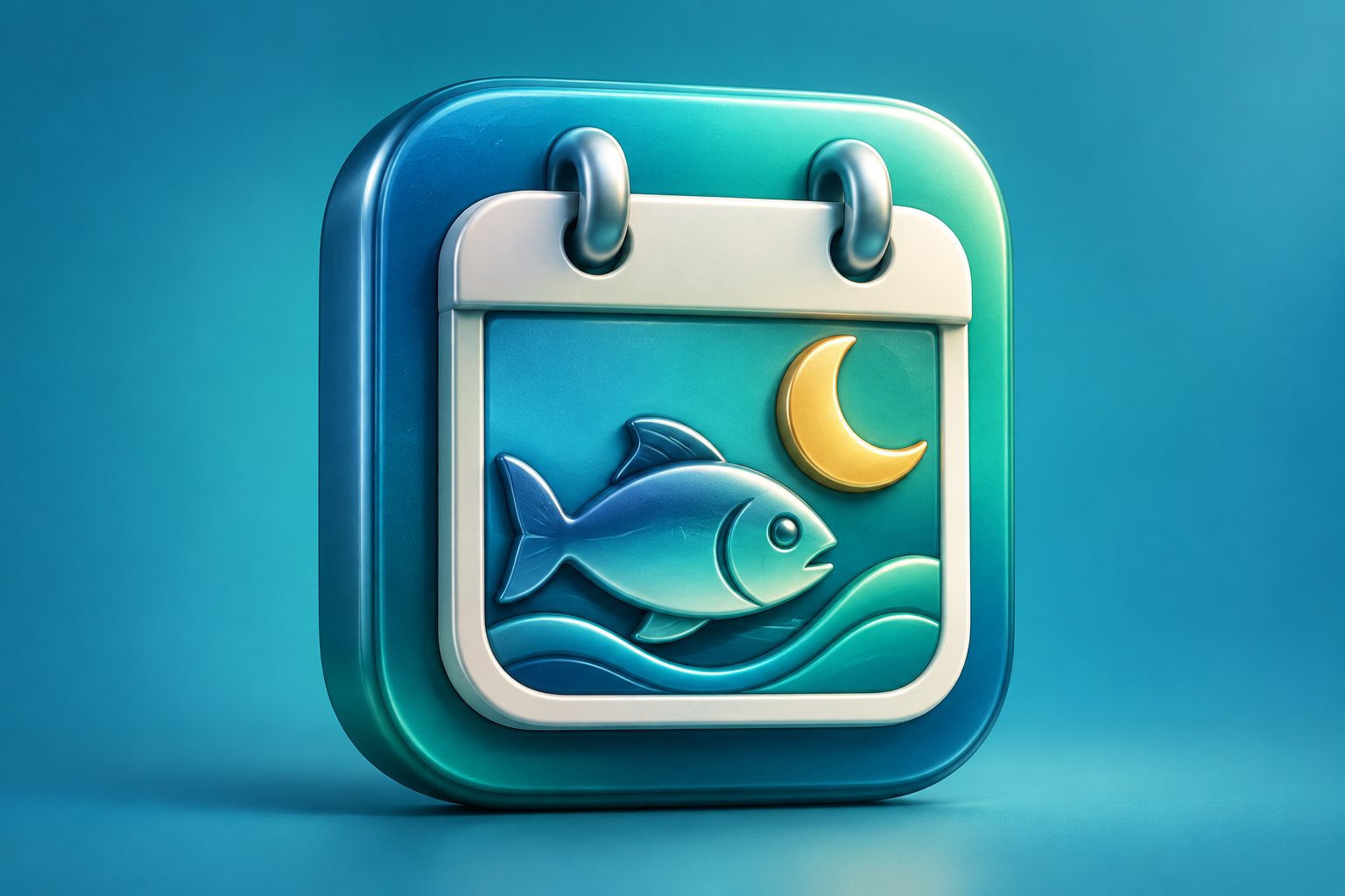 Fishing Calendar: sun, moon and a record of your catches