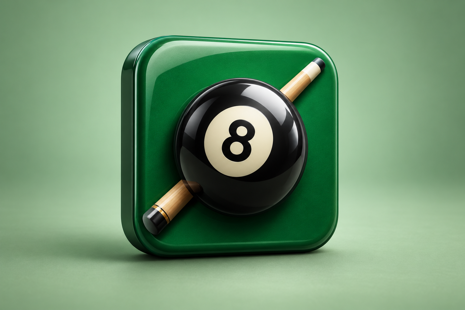 Virtual Pool Mobile: cue control on the early iPhone