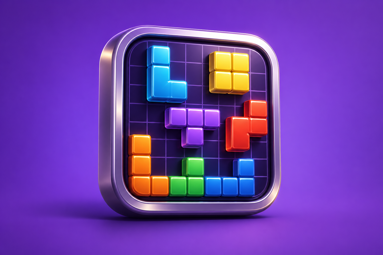 iPhone Tetris: an early browser falling-block game