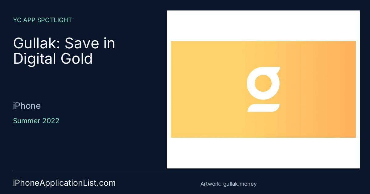 Gullak brings automated digital-gold savings to iPhone